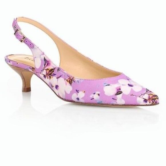 Talbots Size 7.5 Pippa Pansy Kitten Heels - Picture 1 of 14